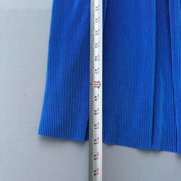 Elegant Blue Women's Dress - Picture 4 of 7